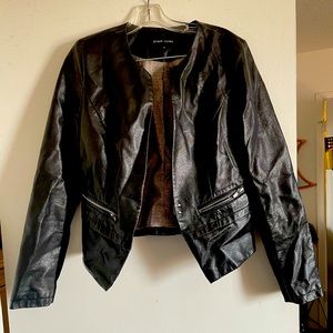 🖤 Black Rivet Vegan Leather Jacket